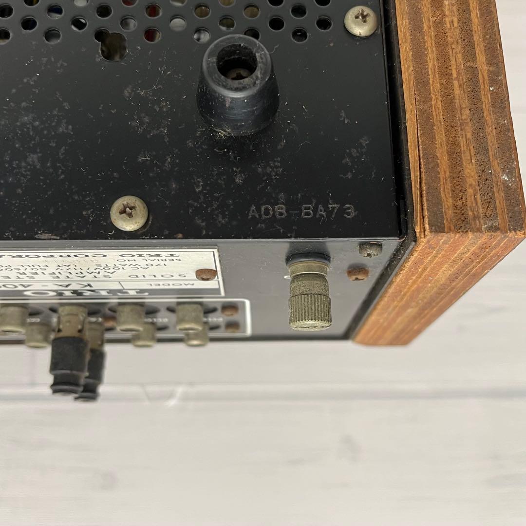 TRIO KA-4000 トリオ プリメインアンプ オーディオ機器 ヴィンテージ