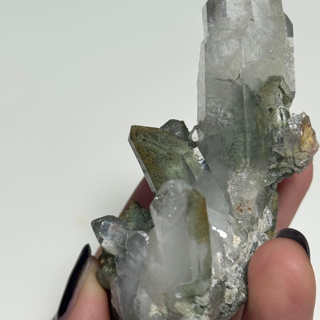 ブラジル産　ヒマラヤ水晶　ガーデンクォーツ　原石　69.5g NO.173