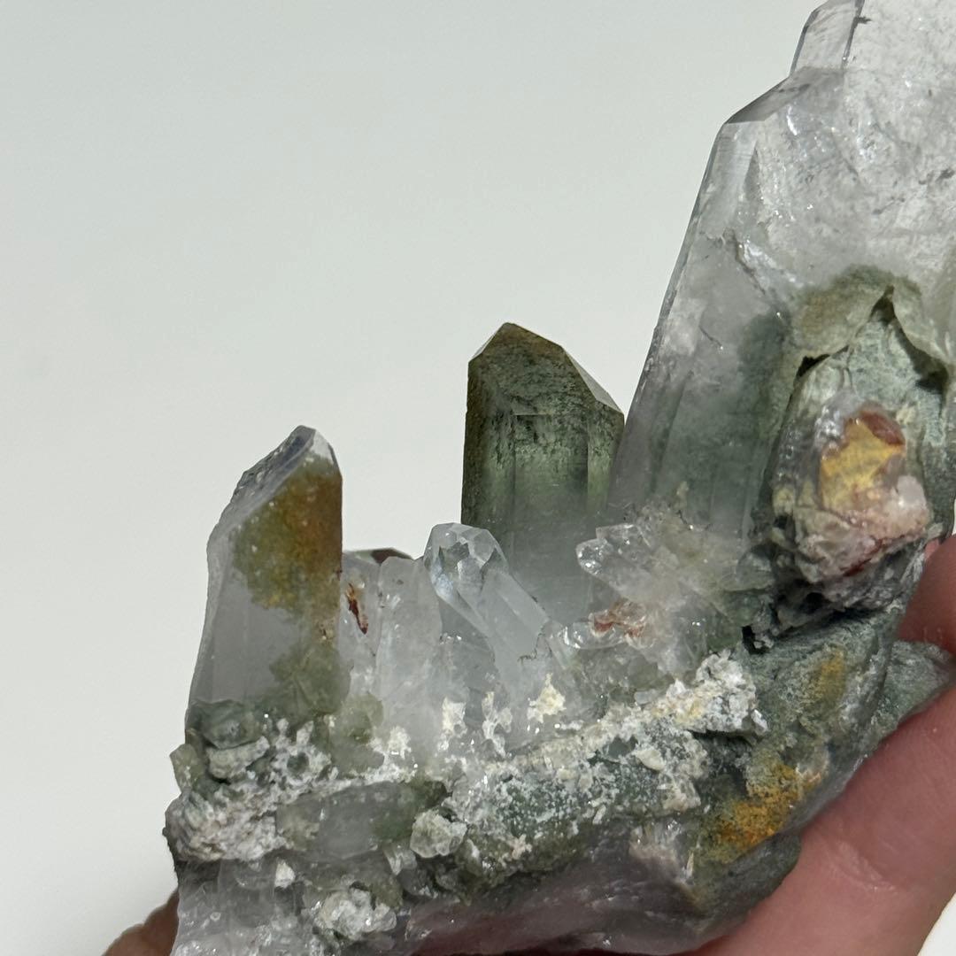 ブラジル産　ヒマラヤ水晶　ガーデンクォーツ　原石　69.5g NO.173