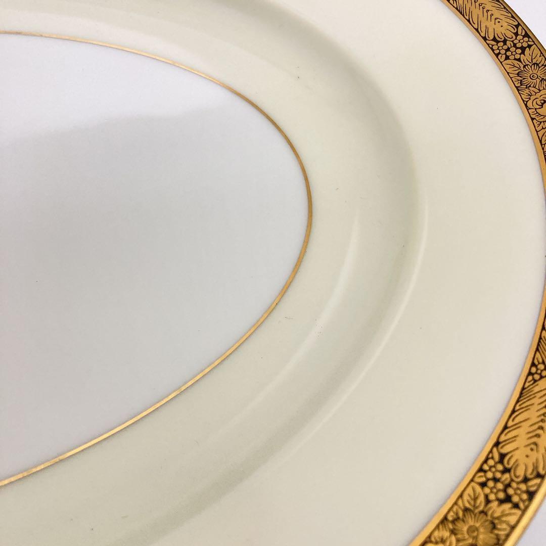 【美品】ノリタケ オーバル皿　大皿 GOLDKIN 廃盤品　5675