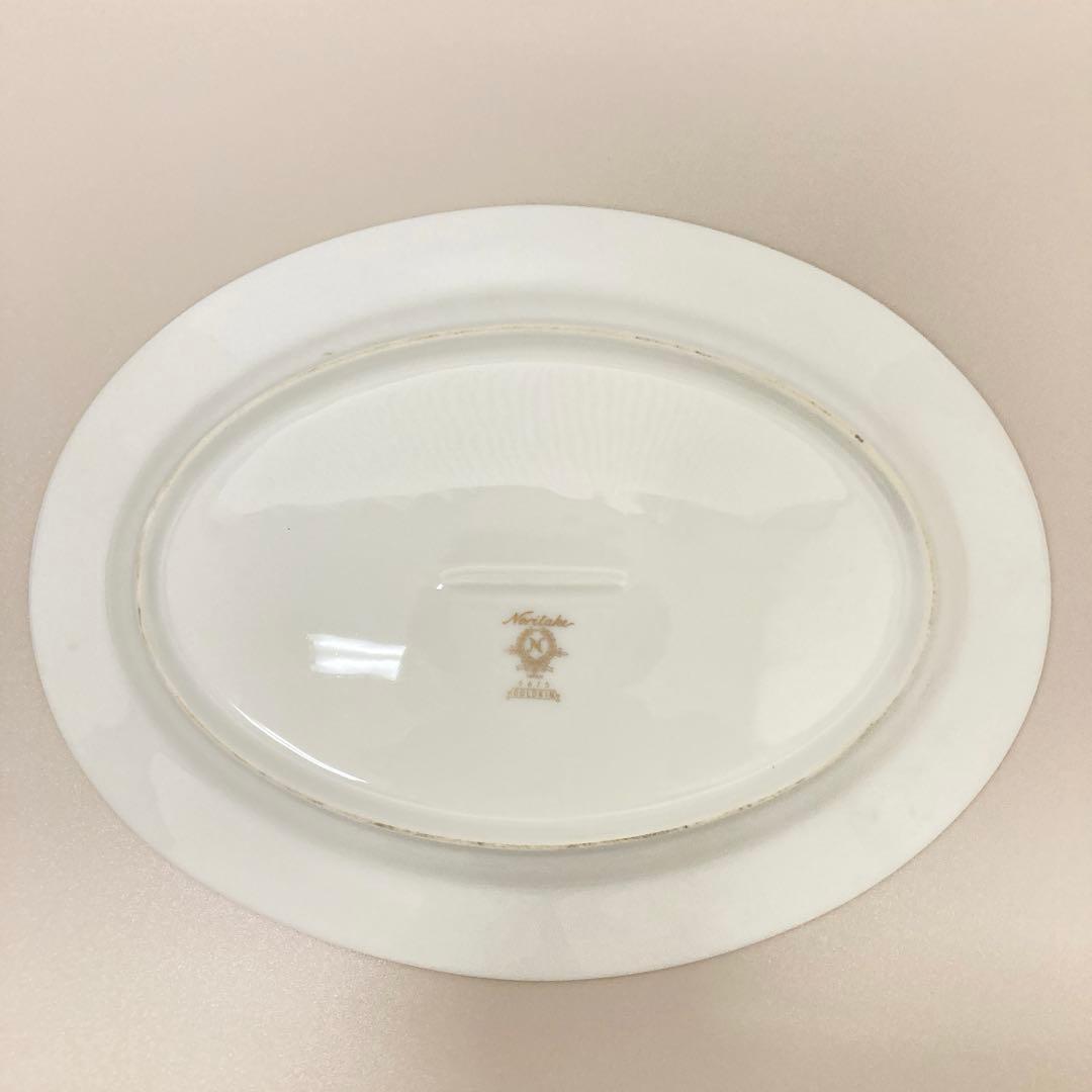 【美品】ノリタケ オーバル皿　大皿 GOLDKIN 廃盤品　5675