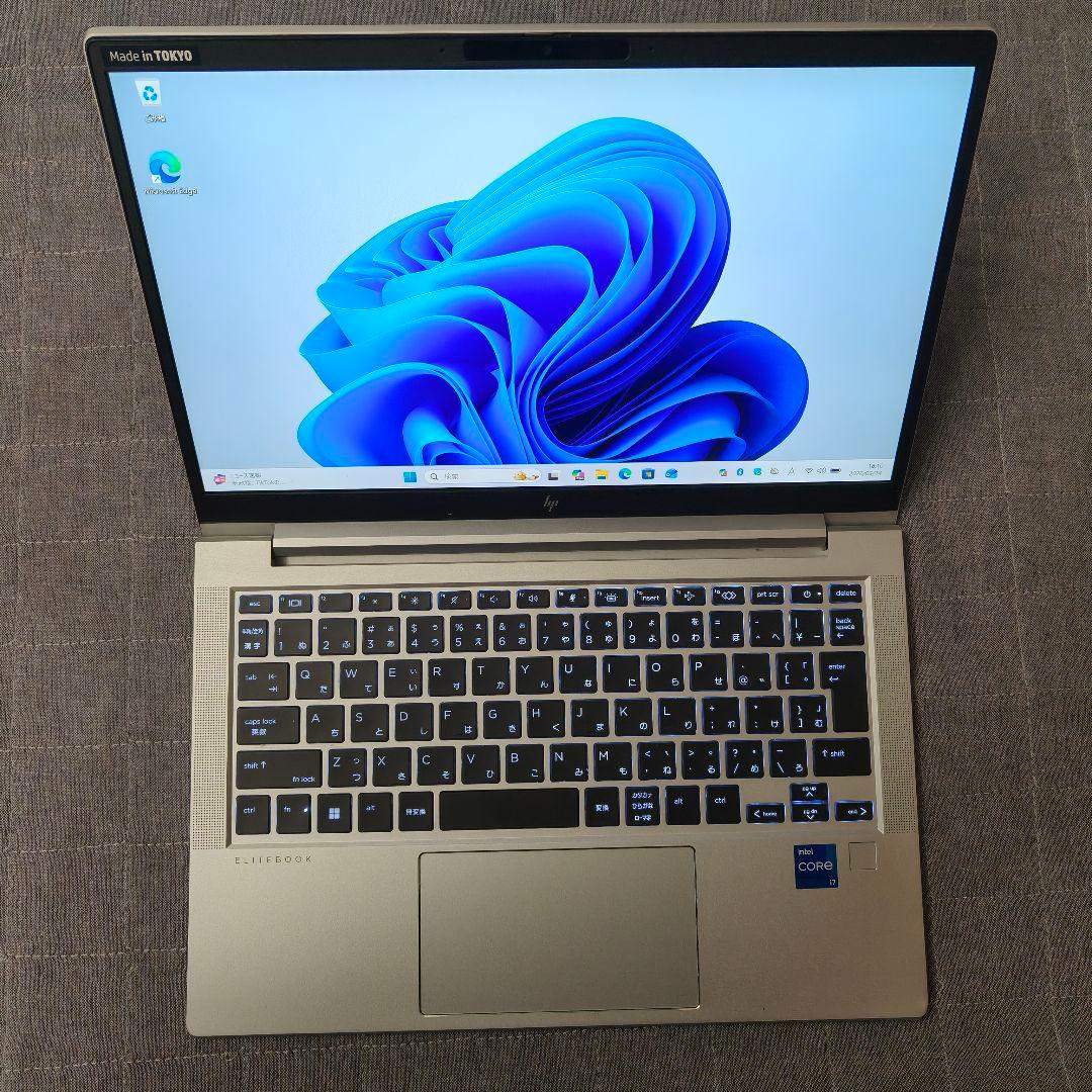2023年9月 日本製 HP 爆速 13世代i7 16GB 512GB SSD
