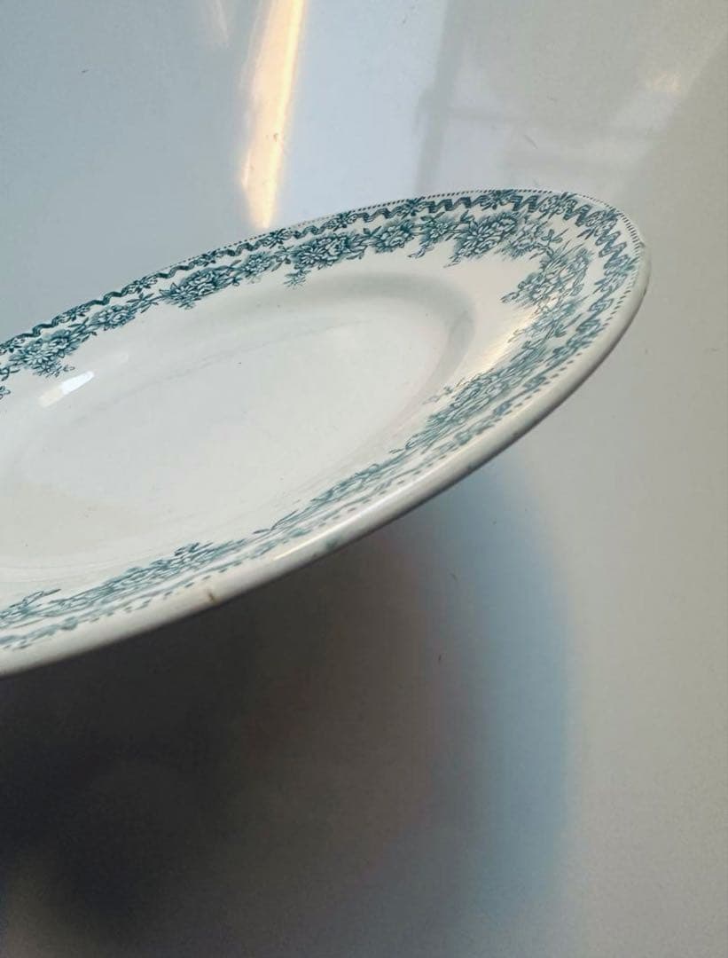 st amand サンタマン　フランス　アンティーク　プレート　皿　ブロカント