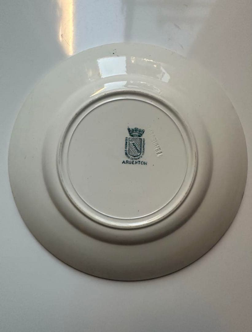 st amand サンタマン　フランス　アンティーク　プレート　皿　ブロカント