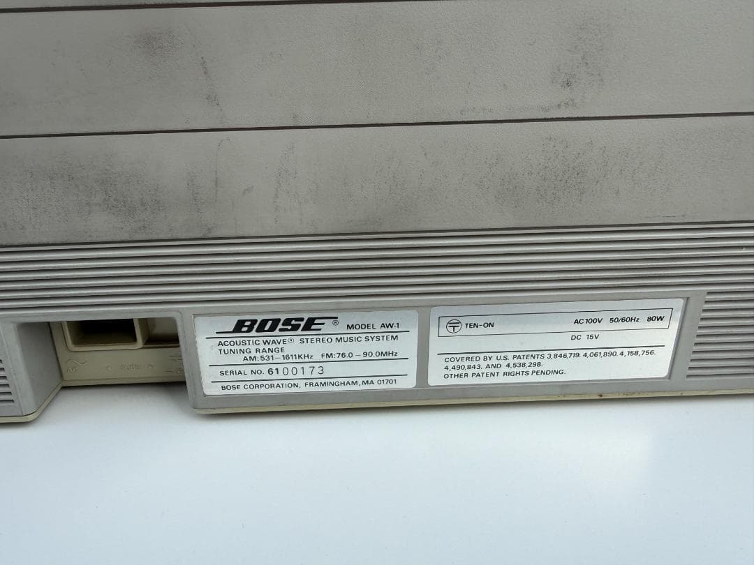 最終価格●BOSE WAVE MUSIC SYSTEM AW-1 ラジカセ●