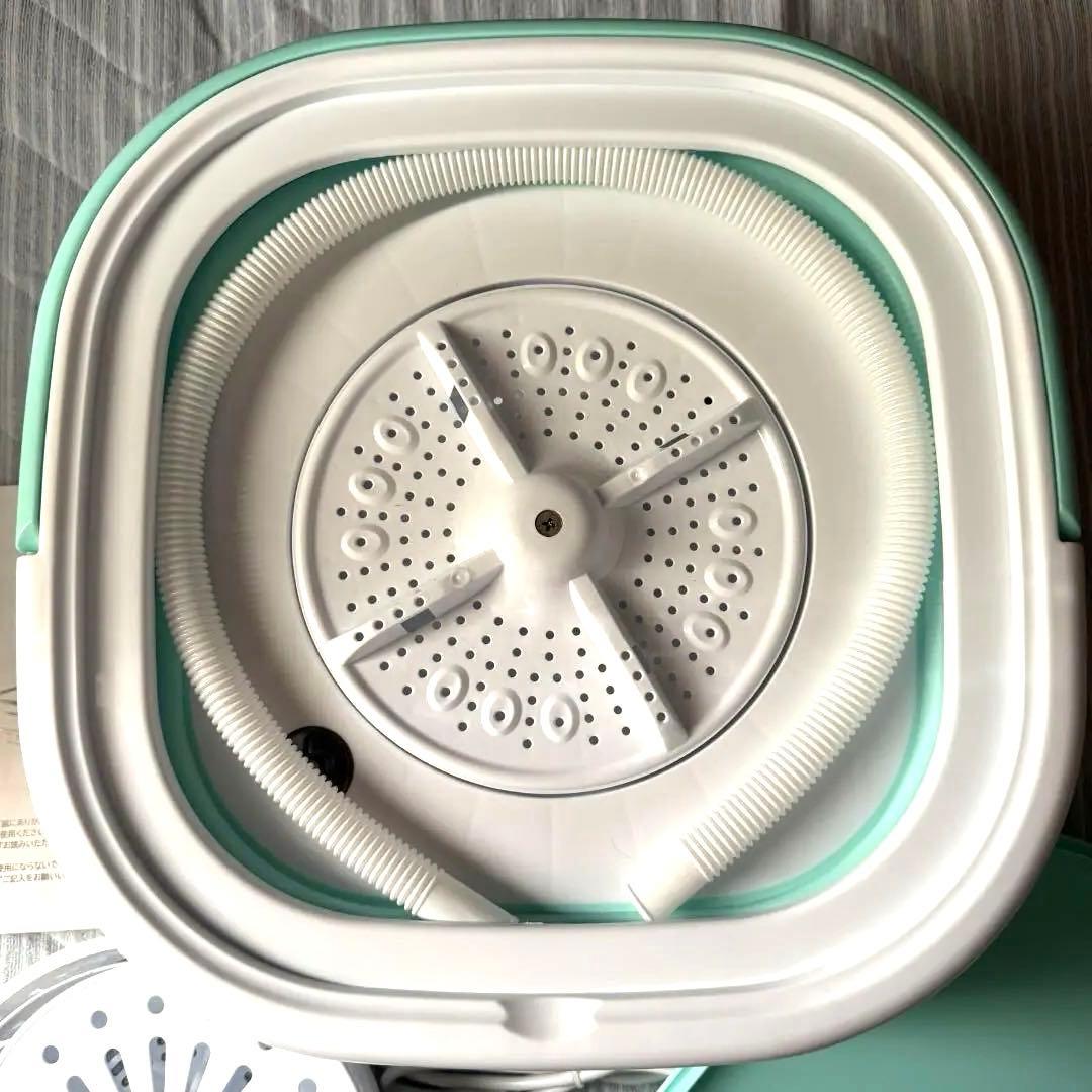 【新品・未使用】折りたたみ洗濯機 天使のランドリー DCT-007 容量8L
