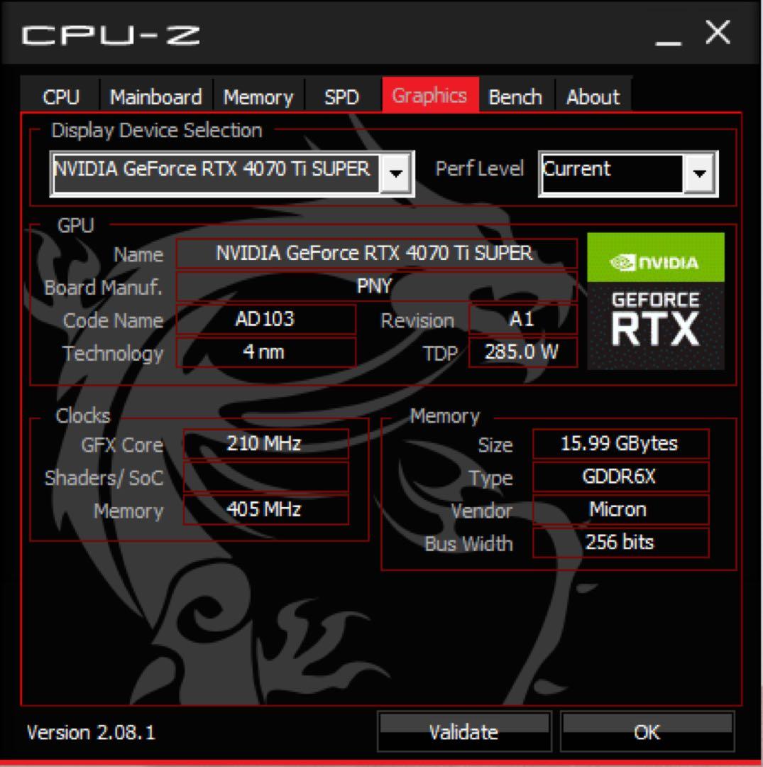 グラフィックボード・グラボ・ビデオカード PNY GeForce RTX 4070 Ti Super 16GB
