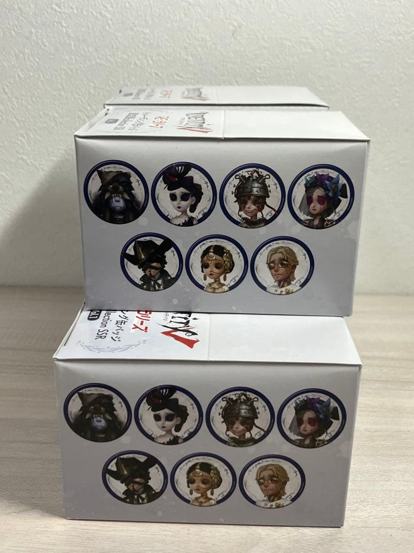 第五人格　RE:シリーズ　缶バッジ　設定画SSR　5BOX