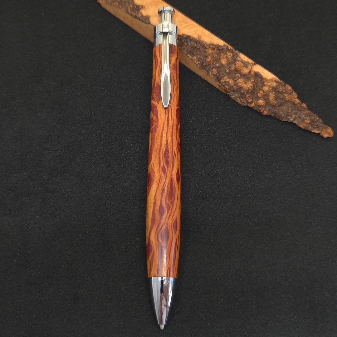 No.28ハンドメイド木軸シャーペンレースシーオーク