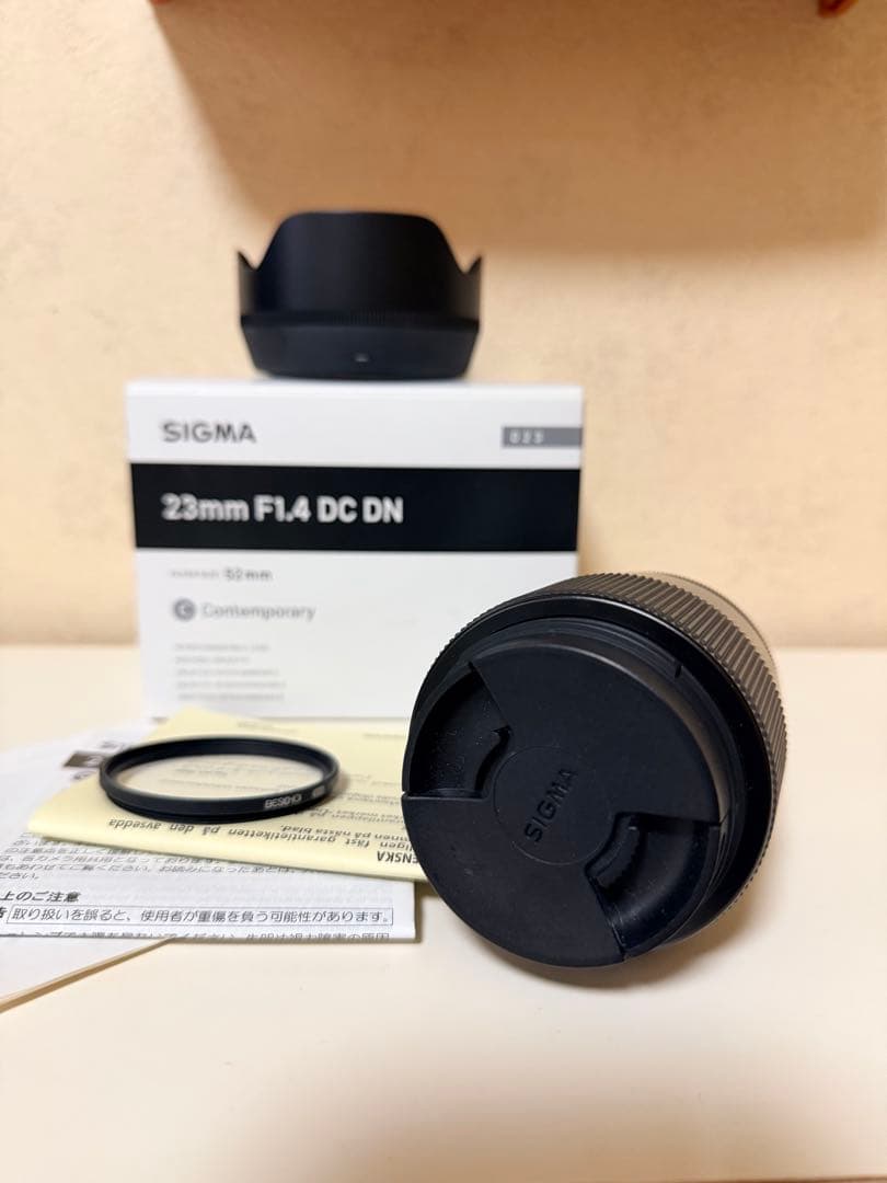 美品【Xマウント】単焦点SIGMA 23mm F1.4 DC DN