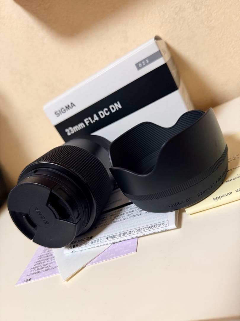 美品【Xマウント】単焦点SIGMA 23mm F1.4 DC DN