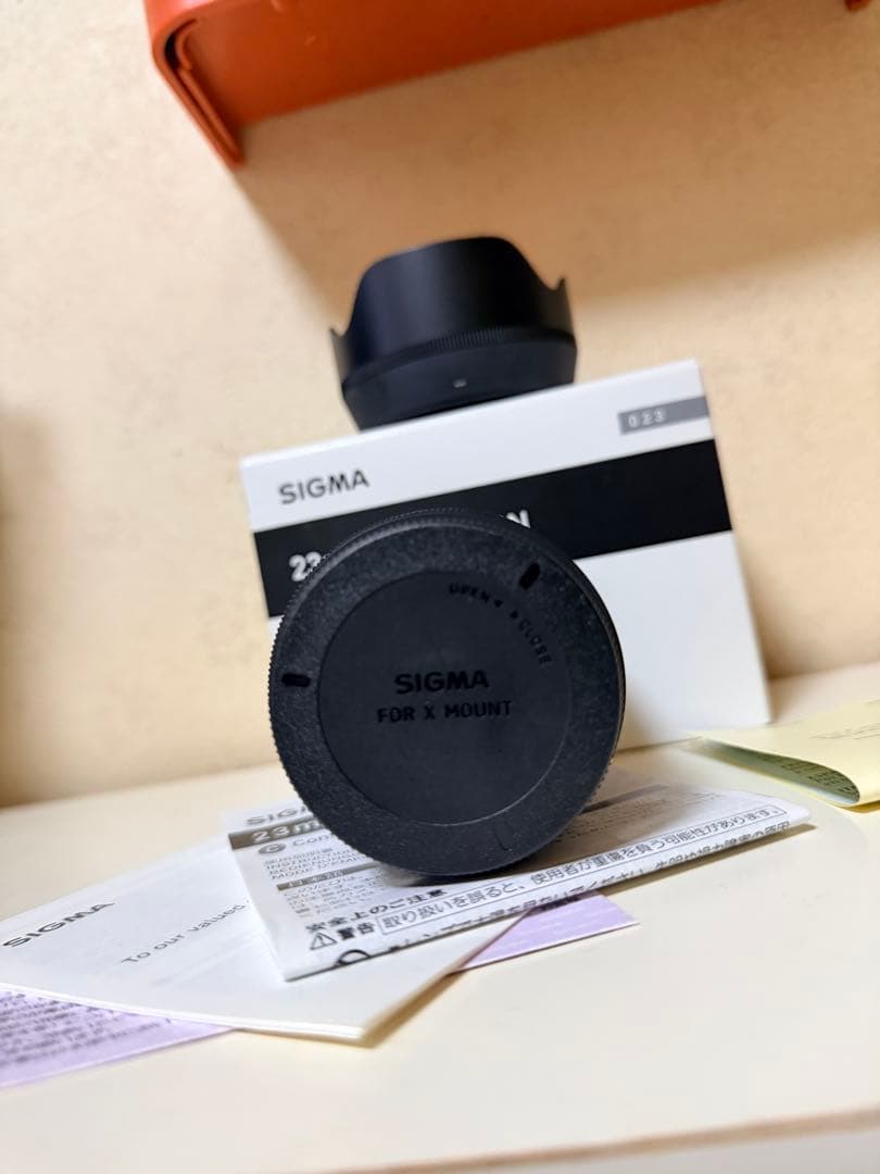 美品【Xマウント】単焦点SIGMA 23mm F1.4 DC DN