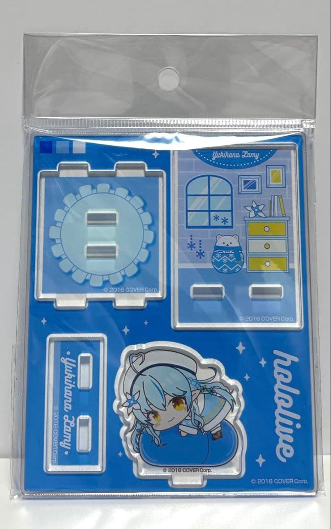 ホロライブ　雪花ラミィ　ねんどろいど　アクリルルームスタンド