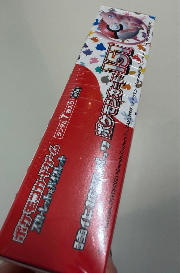 訳あり　ポケモンカード 151 BOX 新品未開封 シュリンク付き