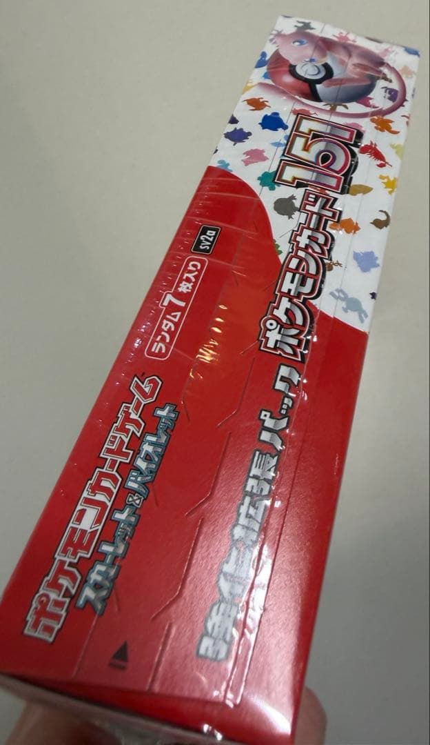 訳あり　ポケモンカード 151 BOX 新品未開封 シュリンク付き