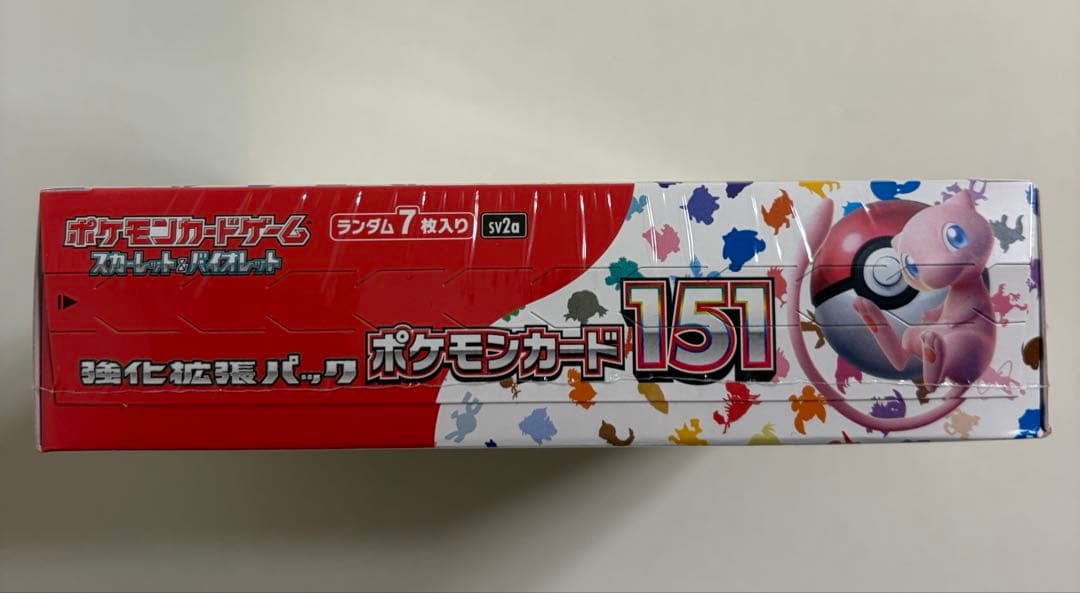 訳あり　ポケモンカード 151 BOX 新品未開封 シュリンク付き