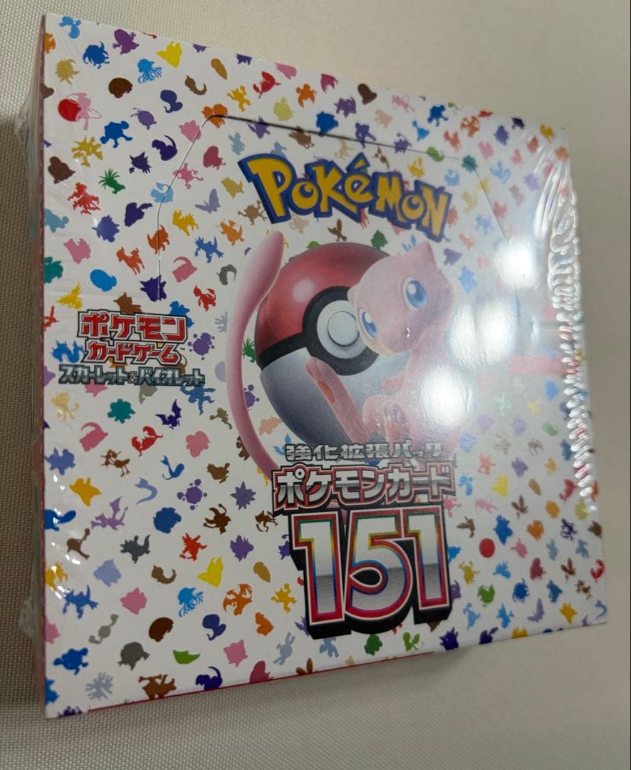 訳あり　ポケモンカード 151 BOX 新品未開封 シュリンク付き