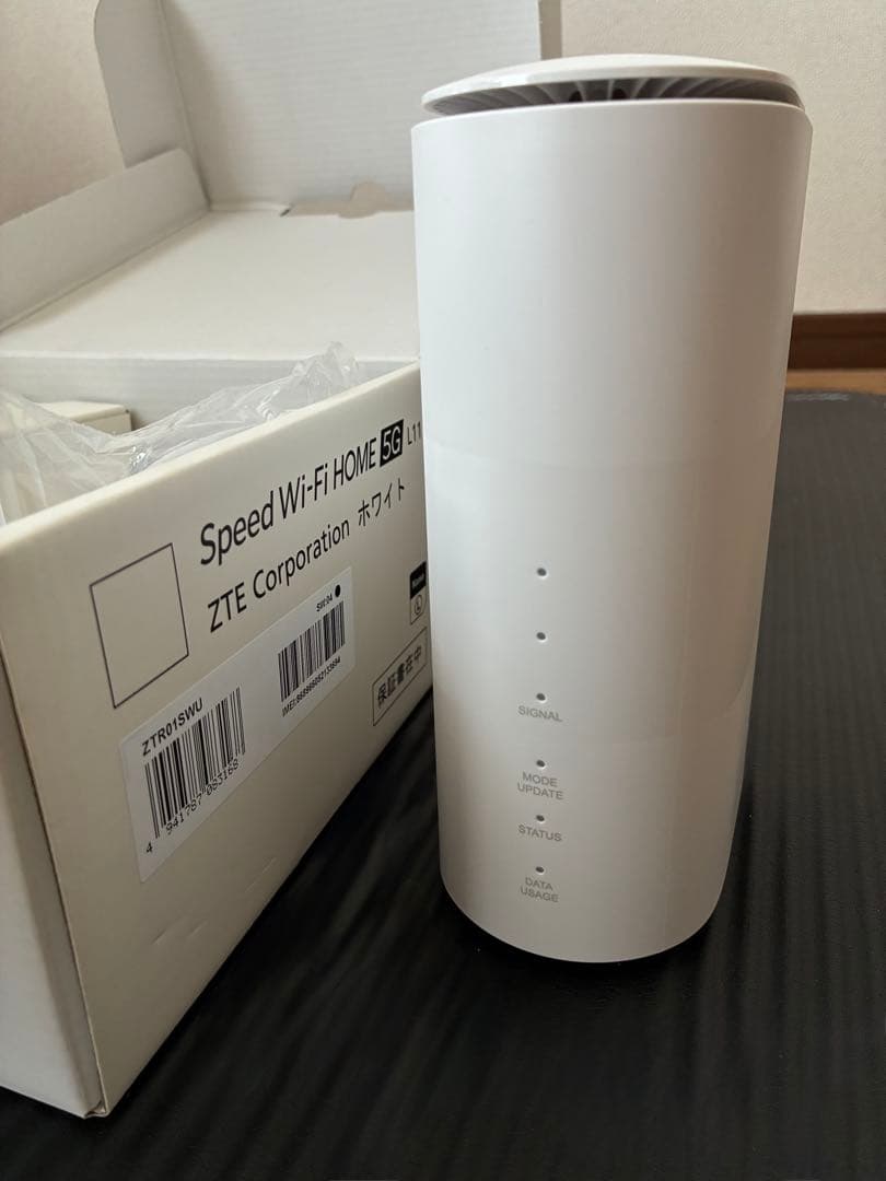 Speed Wi-Fi  5G L11 WiMAX02付き