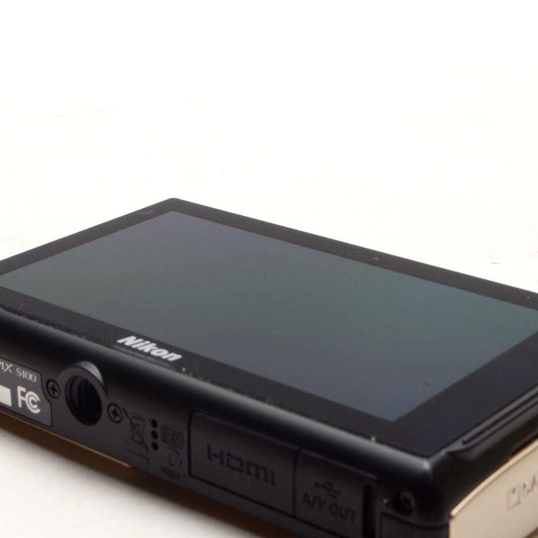 z*z様 Nikon COOLPIX S100 ゴールド　コンパクトデジカメ　タ