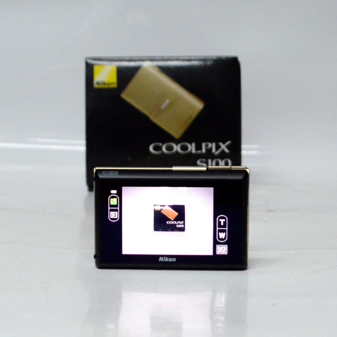 z*z様 Nikon COOLPIX S100 ゴールド　コンパクトデジカメ　タ