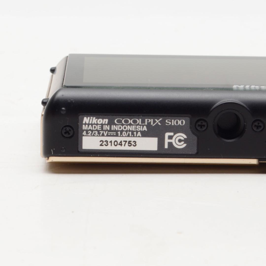 z*z様 Nikon COOLPIX S100 ゴールド　コンパクトデジカメ　タ