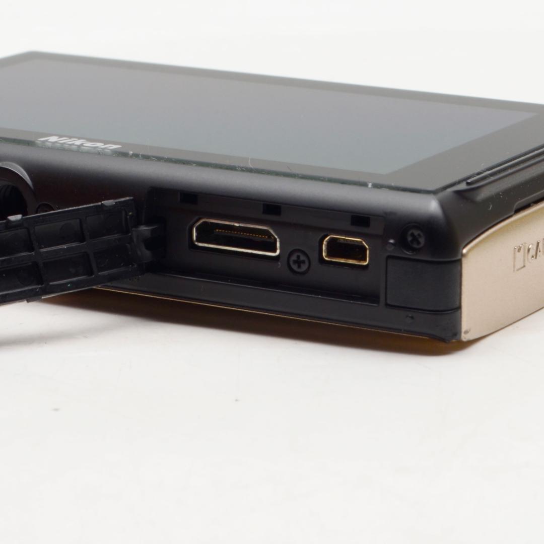 z*z様 Nikon COOLPIX S100 ゴールド　コンパクトデジカメ　タ