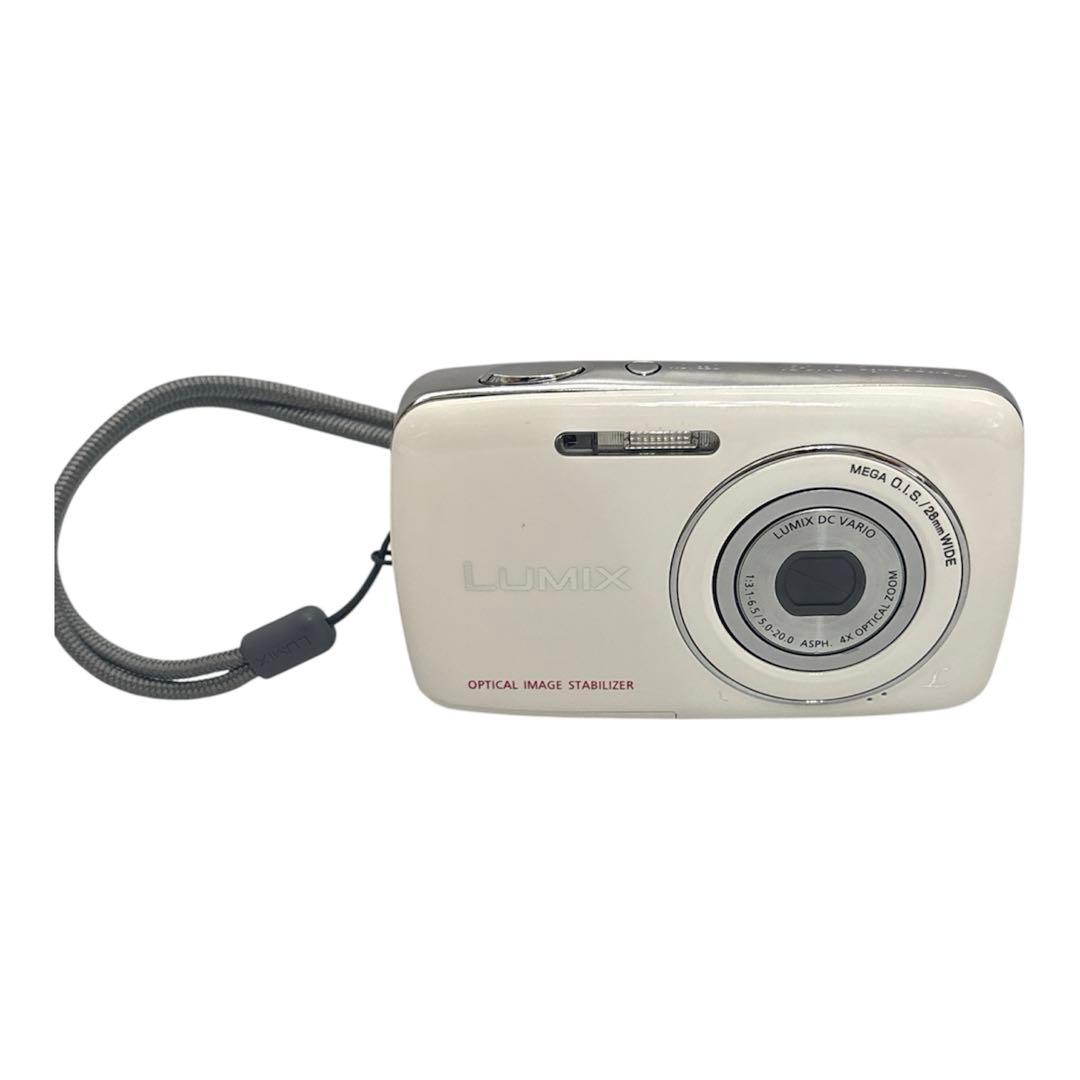 Panasonic LUMIX DMC-S1 コンデジ ホワイト　デジカメ