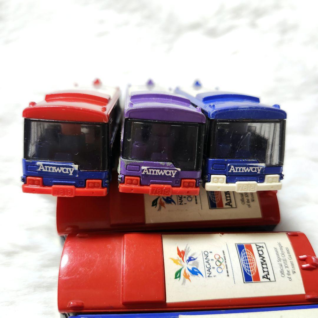 トミカ 長野オリンピック アムウェイ バス レア