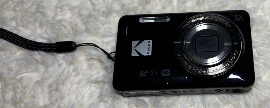 【保証期間中】KODAK コダック　FZ55 ブラック