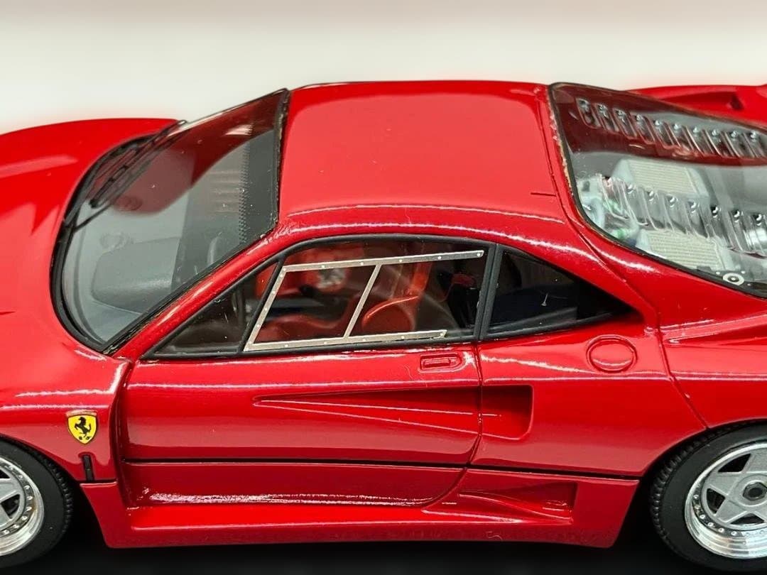 ★フェラーリ F40 プロトタイプ 1987★レッド★メイクアップ★1/43★