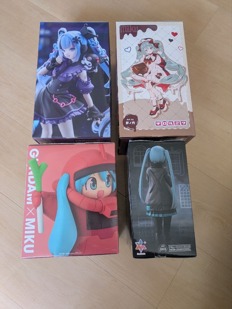 初音ミク フィギュア4体 まとめ売り