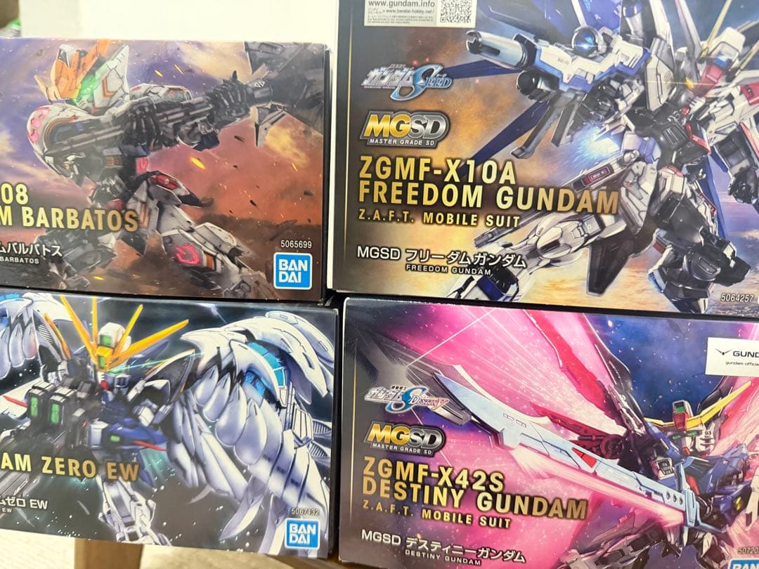 MGSD ガンプラセット 4点