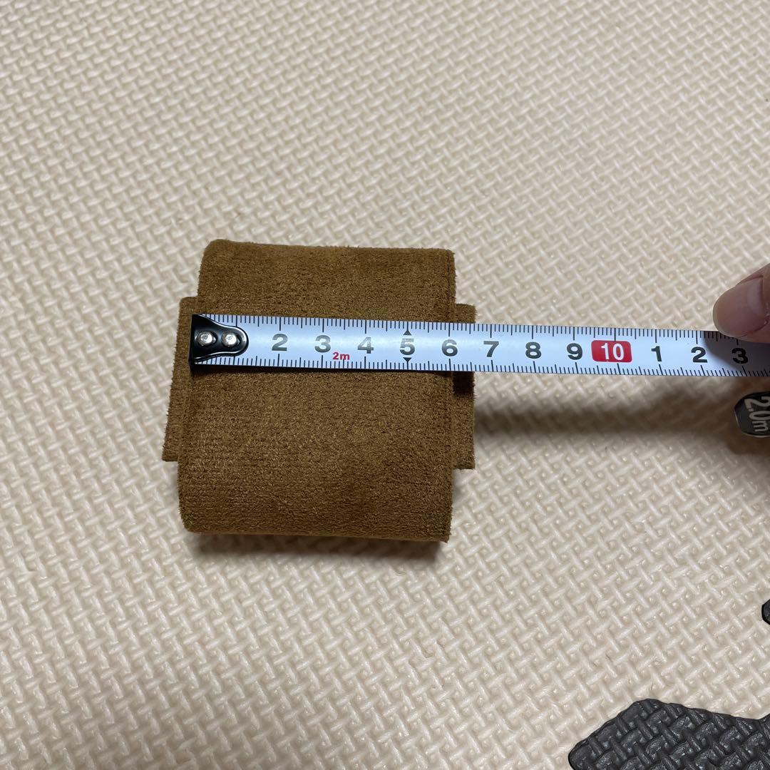 腕時計ロール 3スロット PUレザー ポータブル 腕時計ケース ブラウン