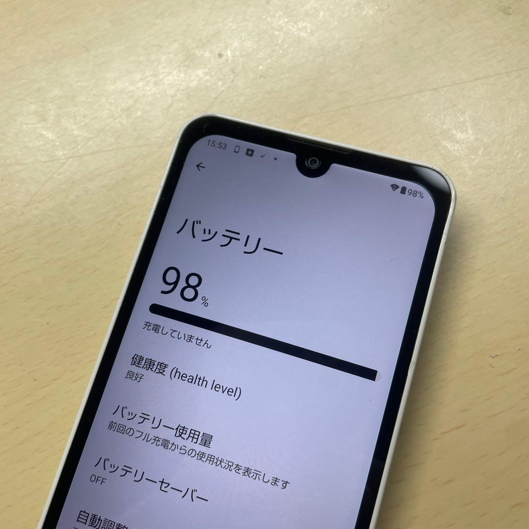 AQUOS wish 64GB SHG06 SIMフリー　割れなし