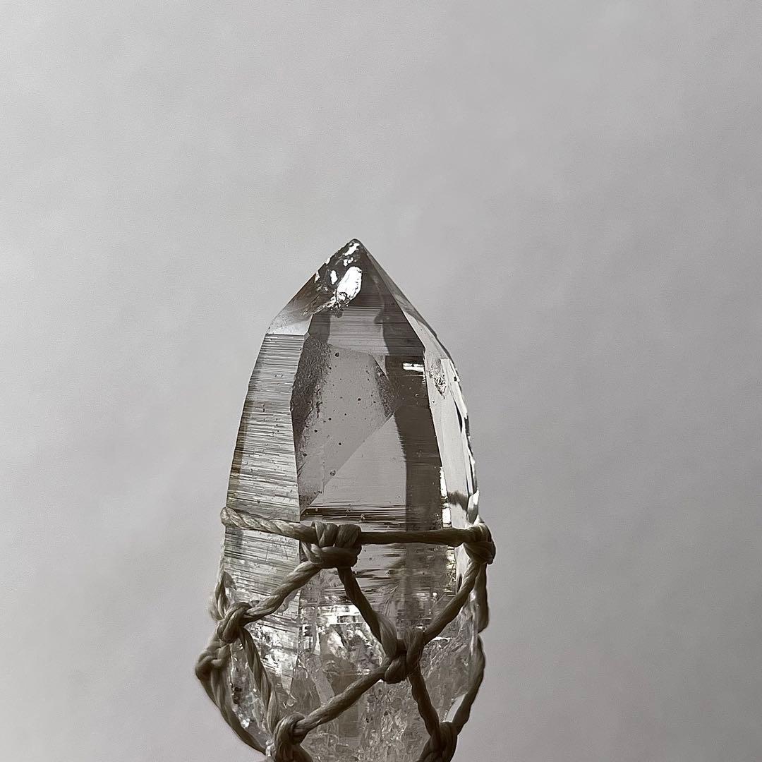 ヒマラヤ水晶 ガネッシュヒマール ＊ マクラメネックレス 24