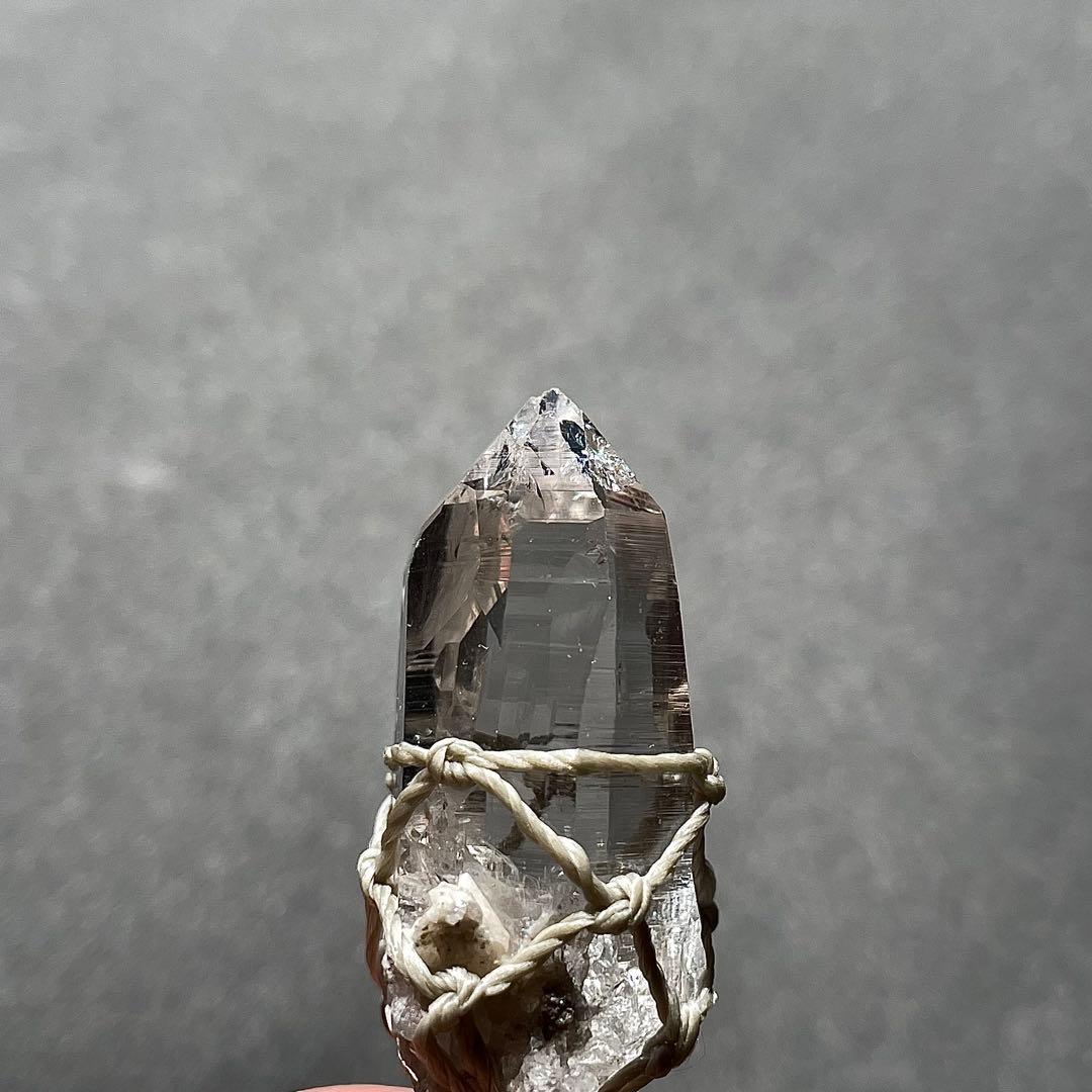 ヒマラヤ水晶 ガネッシュヒマール ＊ マクラメネックレス 24