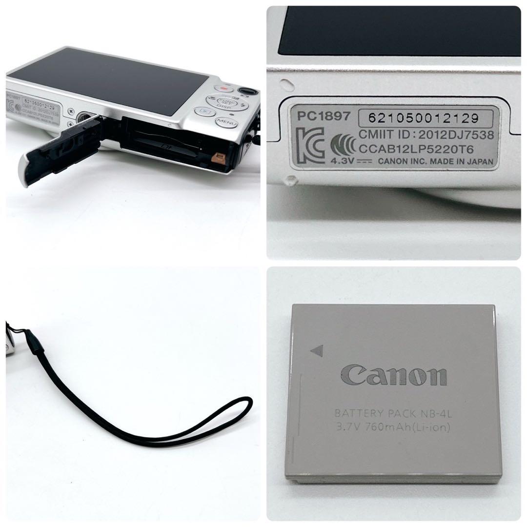 Canon キャノン IXY 610F シルバー デジカメ WiFi対応