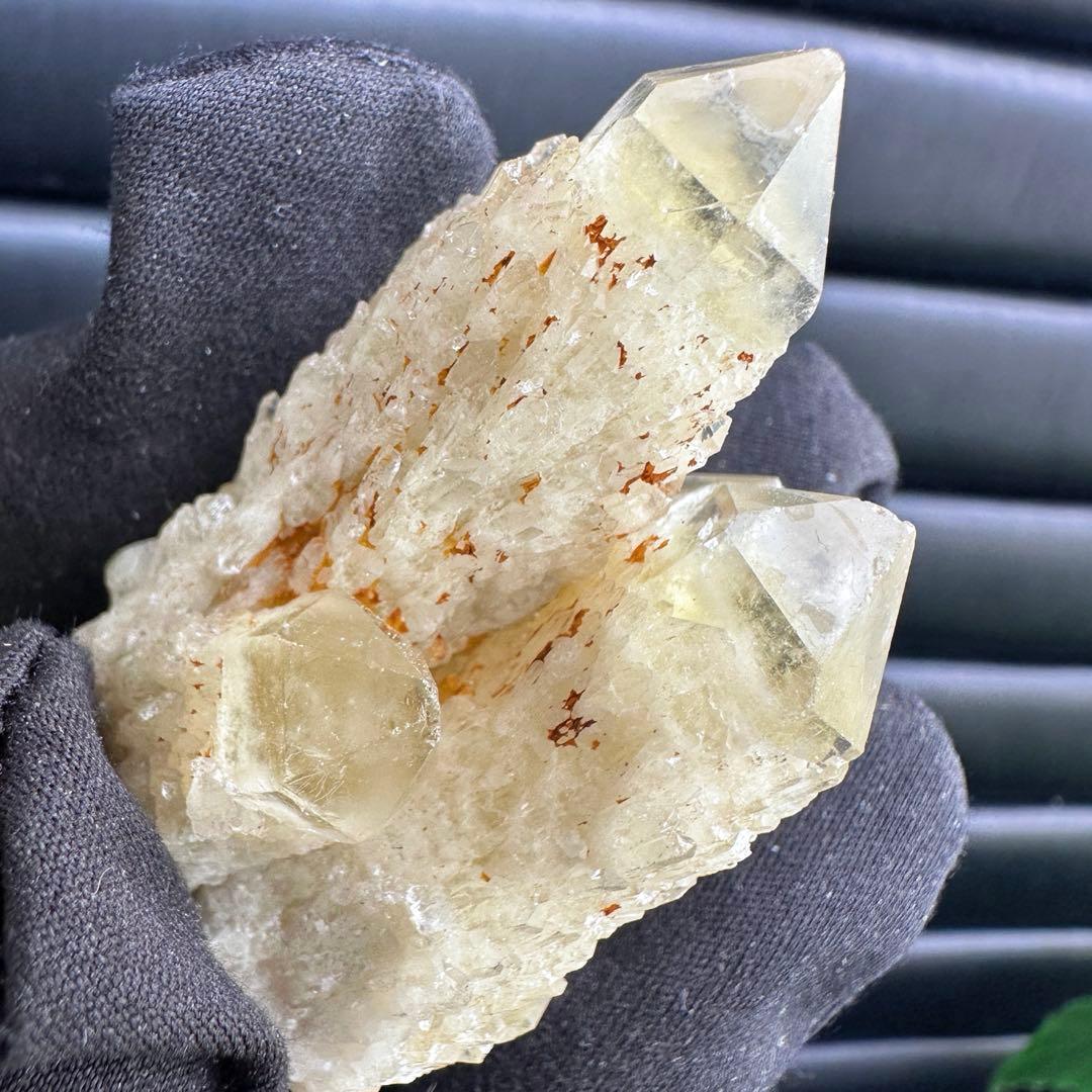 希少❗️オーラ皮膜レインボーシトリンスピリットクォーツ カクタスクォーツA1537