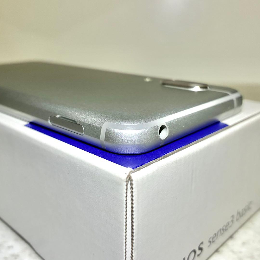 AQUOS sense3 basic 907SH 32GB シルバー