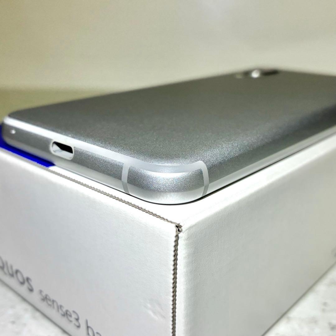 AQUOS sense3 basic 907SH 32GB シルバー