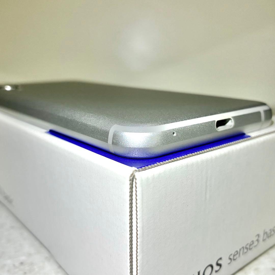 AQUOS sense3 basic 907SH 32GB シルバー