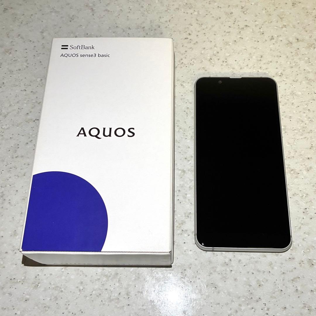AQUOS sense3 basic 907SH 32GB シルバー