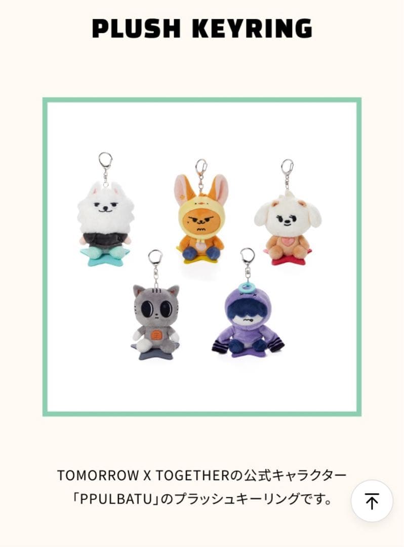 TXT PPULBATU 3点セット（ファンチュン）&落下物　プルバトゥ