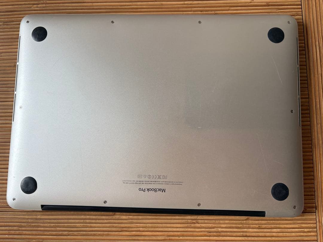 ジャンクMacBook Pro 2013 / ACアダプタ接続時のみ動作