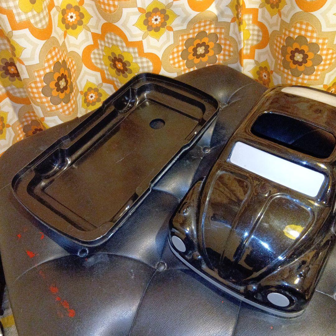 VW　フォルクスワーゲン　ビートル　黒電話カバー　ティッシュケース　受話器置き