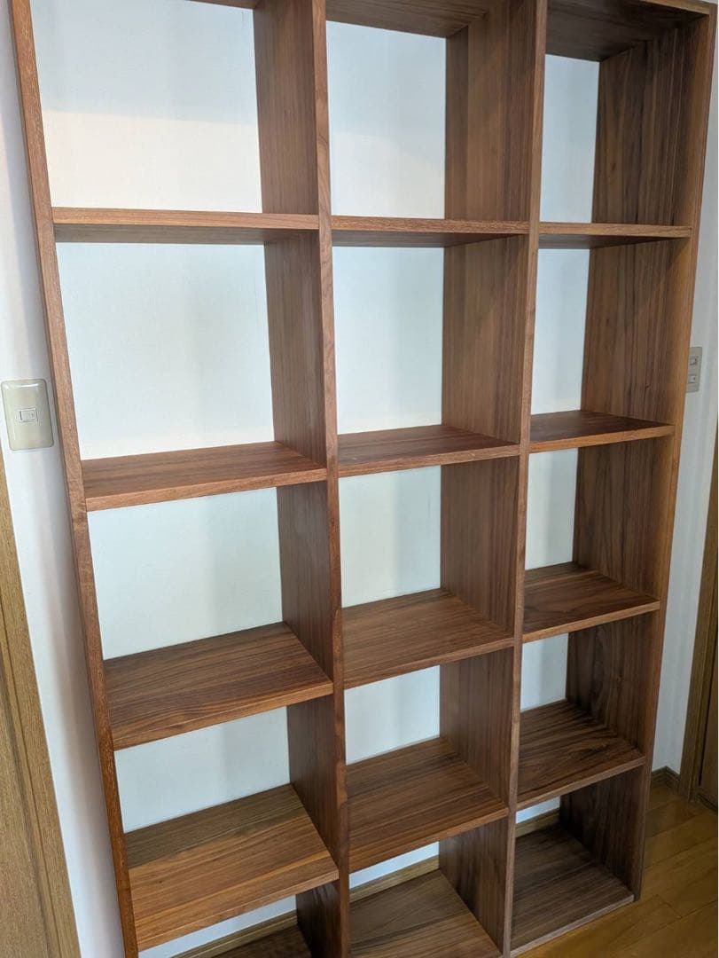 ■送料込■無印 スタッキングシェルフ 5×3 木製家具 棚 ラック収納MUJI