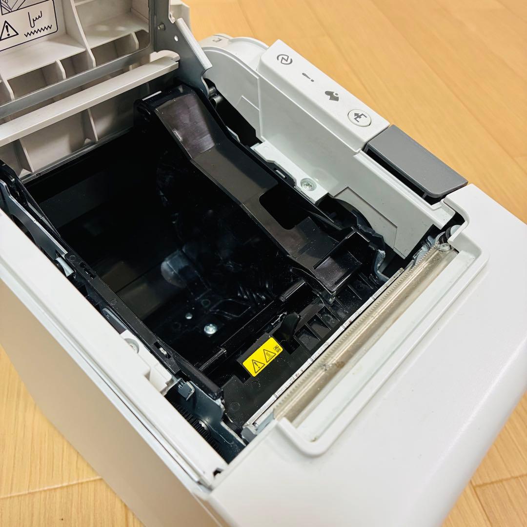 【状態良好】エプソンＴＭ－Ｔ８８ＶＩ　 Ｍ３３８A レシートプリンター③