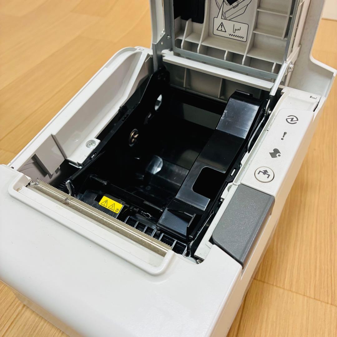 【状態良好】エプソンＴＭ－Ｔ８８ＶＩ　 Ｍ３３８A レシートプリンター③