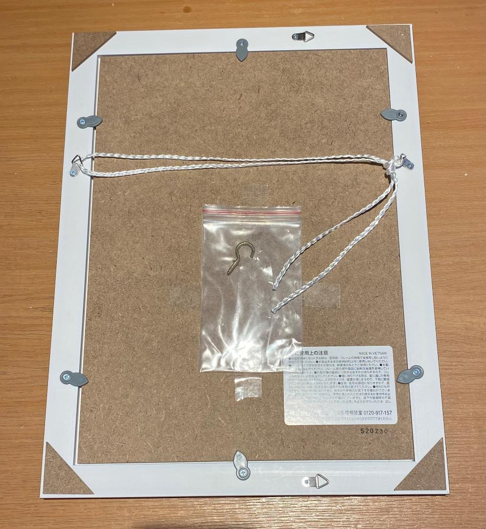 きらきら平井宗一『ナポレオンを見上げるふたり』A4 アクリル画　額縁付き