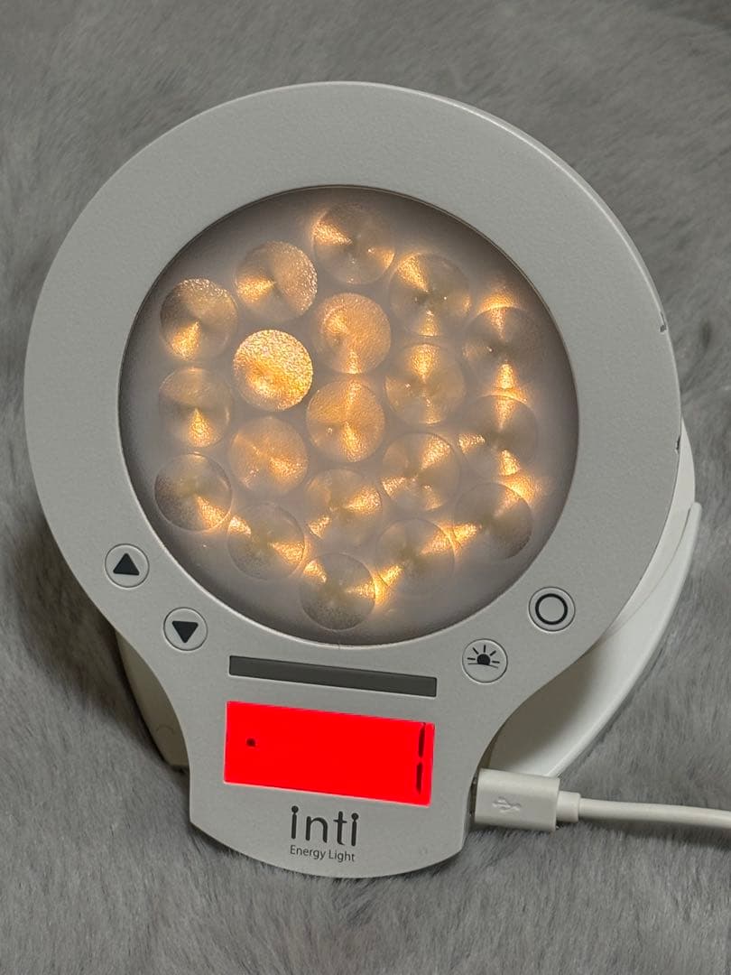 inti4s 光で起きる目覚まし時計 inti Energy Light